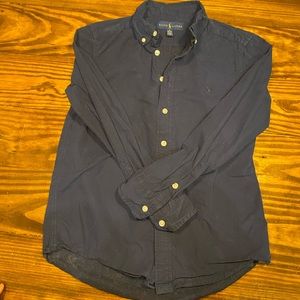 Boys Ralph Lauren Polo collar shirt long sleeve